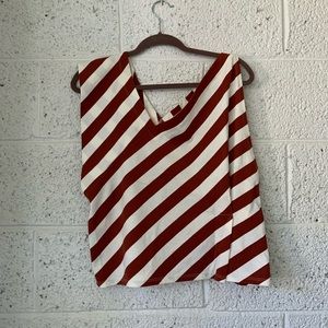 Striped Anthropologie Crop Top